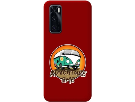 Carcasa Vivo Y70 TUMUNDOSMARTPHONE Adventure Time Rojo