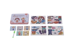 Yncm-puzzles De Rompecabezas Magnéticos Juguetes Educativos Tempranos Juegos De Mesa Para Niños Regalo De Cumpleaños