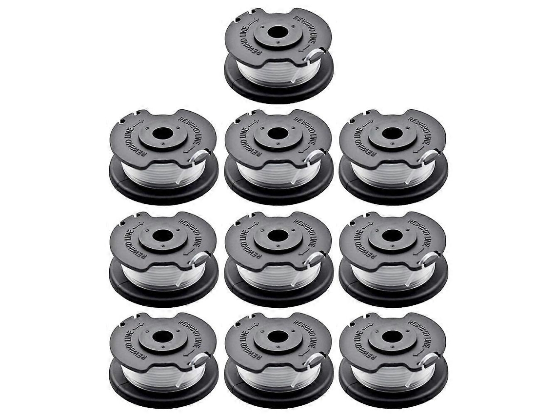 10 Carretes Tle-03 Para Cortacésped Einhell Ge-ct 18 28 Li Tc Ge-ct 18 28 Li, Carrete De Alambre De Nailon Para Desbroce.