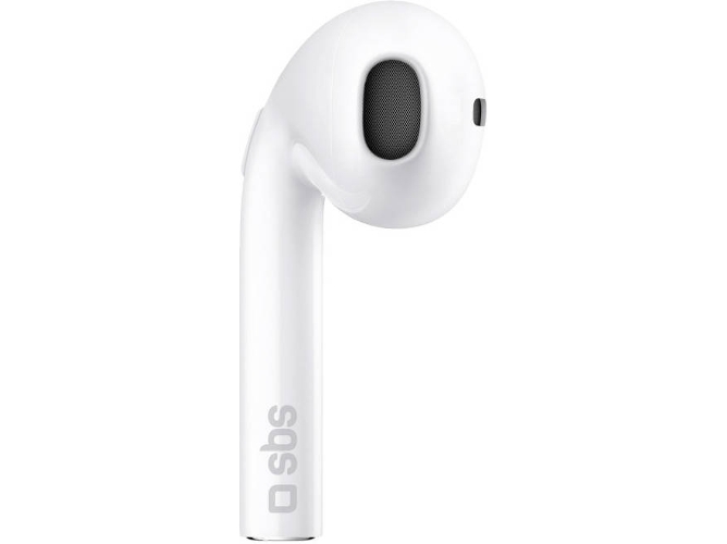 Auriculares Bluetooth SBS Mono V4.2 (On Ear - Micrófono - Blanco)