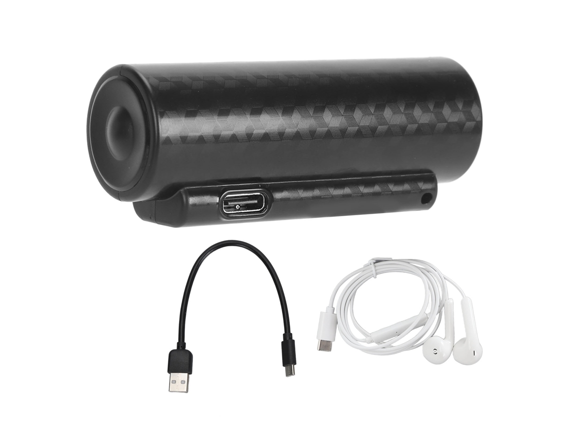 Gravador De Voz Digital Mp3 Com Redução De Ruído Hd Portátil Ativação Por Voz 500 Horas 128gb