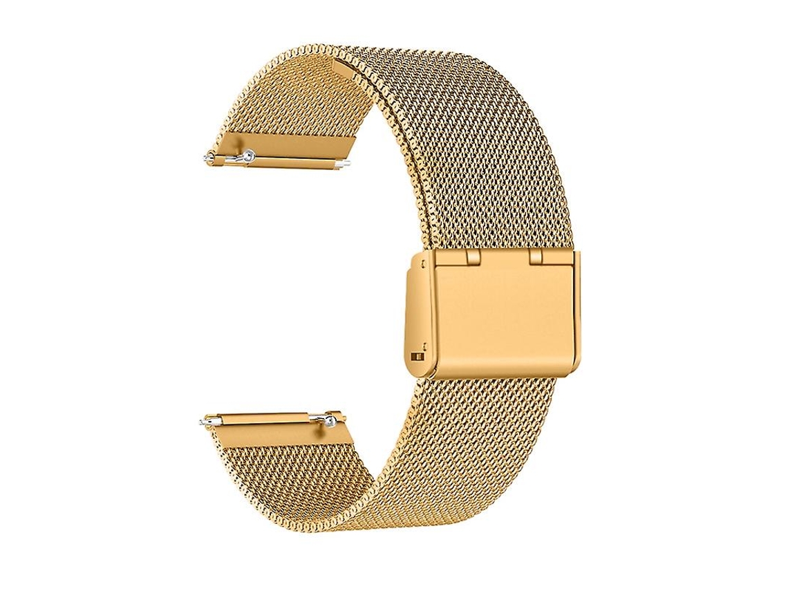 Correa de repuesto de acero inoxidable Milanese Loop de 22 mm para reloj inteligente Suunto 9 con hebilla Ly para bicicleta eléctrica