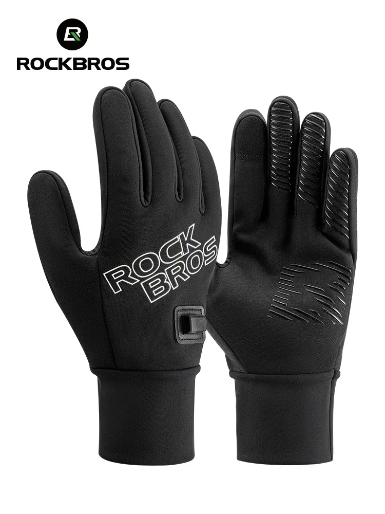 Guantes calefactables (talla M), recargables mediante USB, compatibles con pantallas táctiles, cálidos y resistentes al viento.