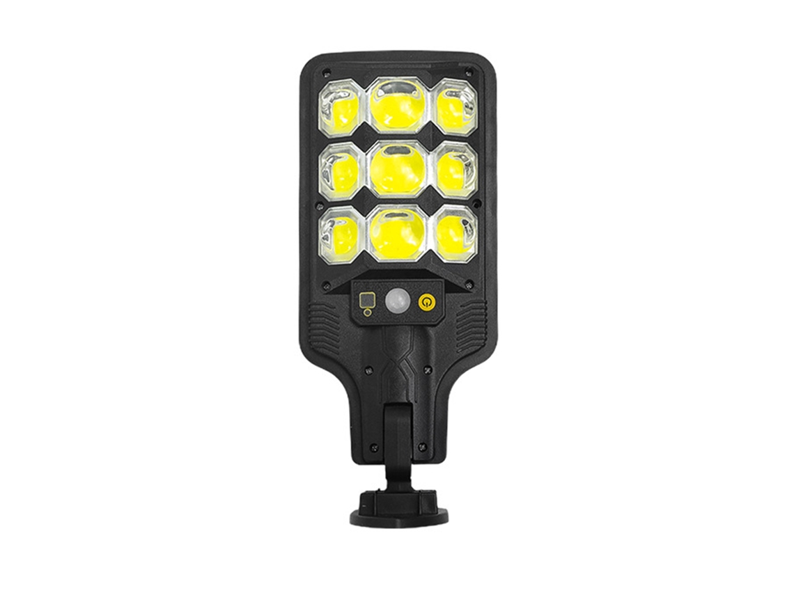 Farola Solar Superbrillante Con Sensor De Movimiento Pir, Ip65, Mando A Distancia.