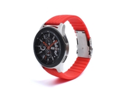 Correa Silicona Líquida para Garmin vivomove Style Rojo
