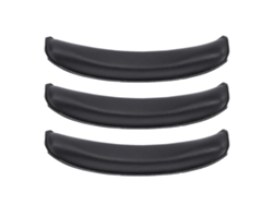 3 Almohadillas De Repuesto De Cuero Proteico Suave Para Diadema De Auriculares W820nb Y W820nb Plus - Negro
