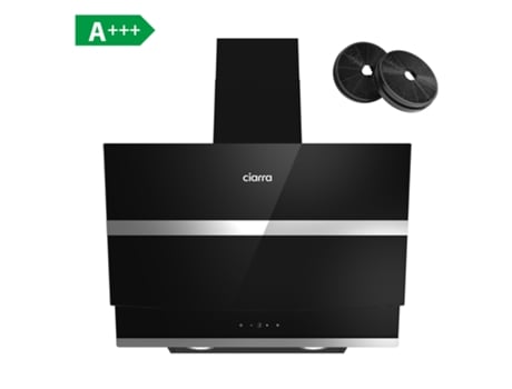 Campana extractora CIARRA inclinada 60cm 650m3/h Clase A++ 736NBK60