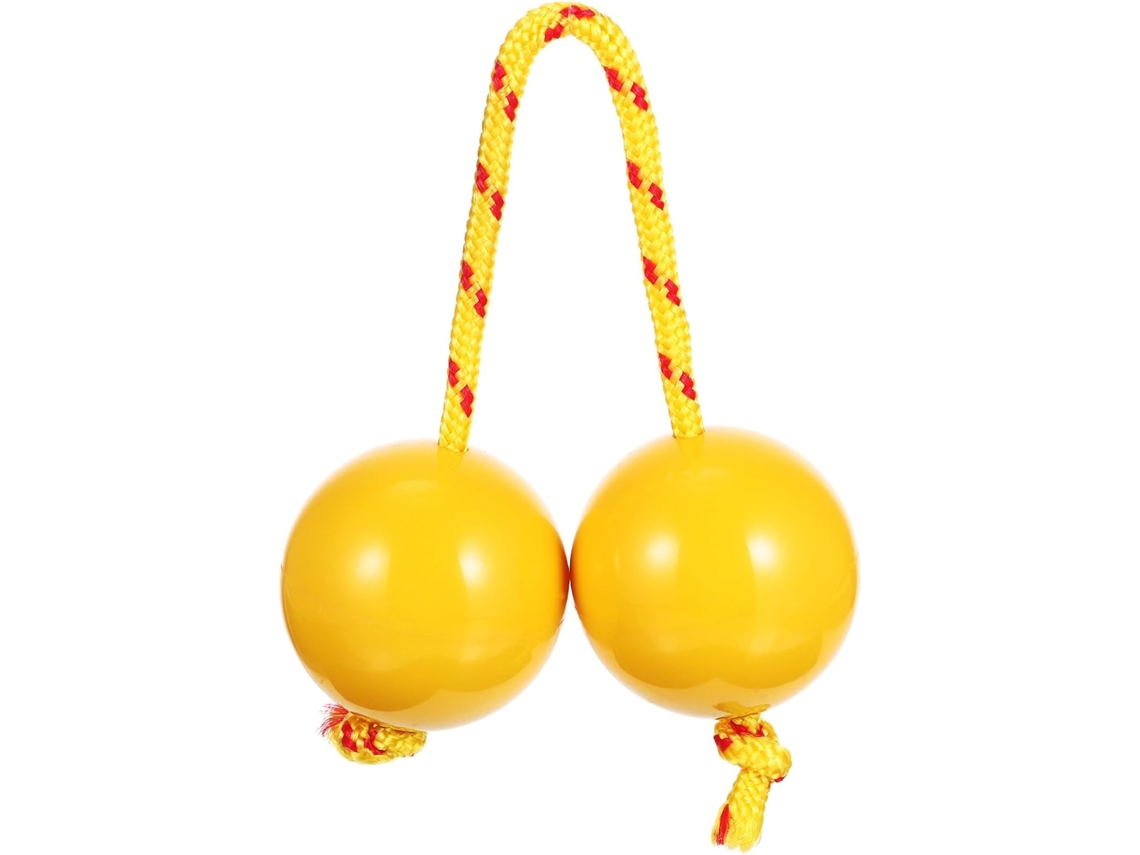Instrumento De Percusión Para Niños Y Maracas Infantiles, Educativas, Pelota De Arena Amarilla, Musical
