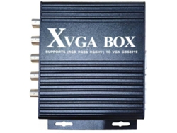 Convertidor De Vídeo Industrial Gbs-8219 Xvga Rgb A Vga Rgbs Para Compras, Enchufe Europeo.
