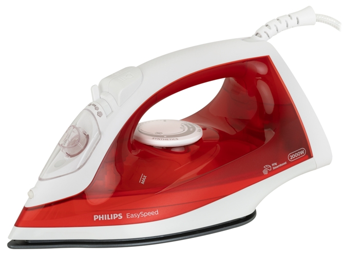 Plancha de Vapor PHILIPS GC1742/40 (Chorro vapor: 90 g/min - Suela antiadherente)