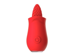 Vibrador De Masaje Para Lamer La Lengua De 10 Frecuencias Para Mujeres (rojo)