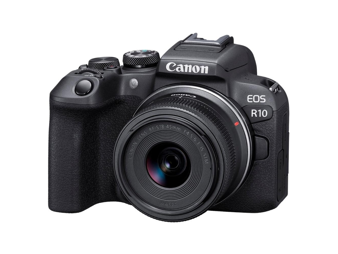 Canon Eos R10 + Rf-s 18-45mm F/4.5-6.3 Is Stm - Cámara Fotográfica Híbrida Aps-c + Ebook “20 Consejos Para Fotos Que Impactan”