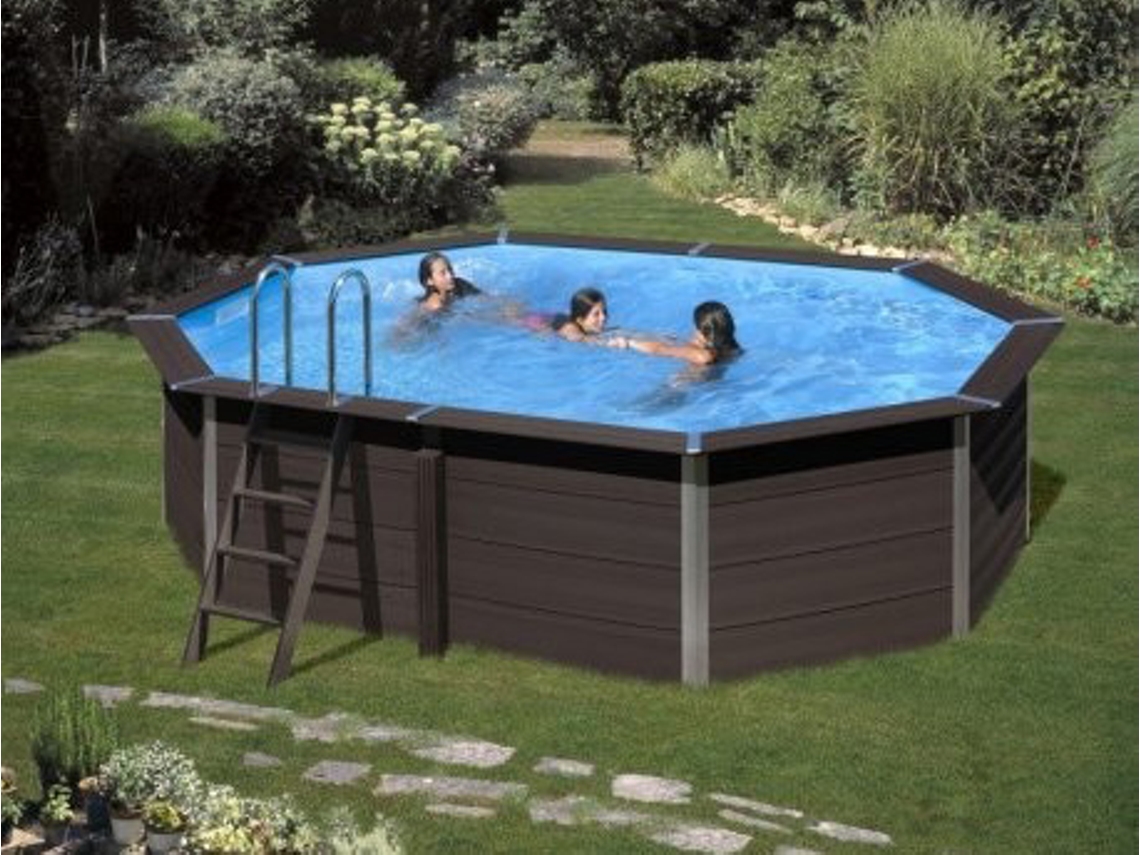 Piscina de Acero GRE Composite (804x386x124 cm)