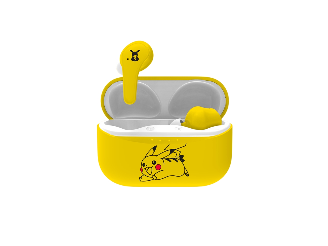 Auriculares Pokémon Pikachu Inalámbrico Dentro Oído Llamadas OTL Bluetooth Amarillo