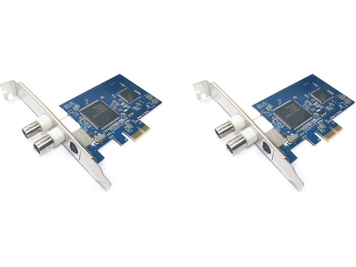 Tarjeta De Captura Pcie A Bnc 2x Cx23880 8892 Chip Av Vigilancia Terminal S Sv2000 Video