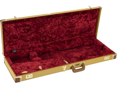 Fender classic series wood case strat/tele tweed