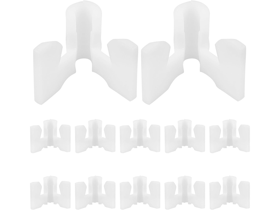 Soportes Metálico 40 Piezas Zapateros Conectores Almacenamiento Ajustables Armarios Roperos Accesorios