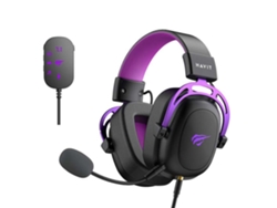 Auriculares para juegos con cable Havit de 1,7 m, color negro (h2002cu)