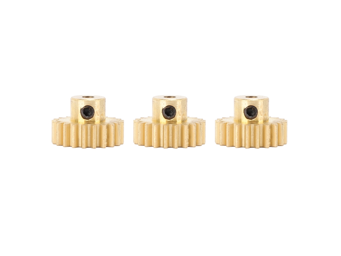 Piezas De Engranajes De Motor De Cobre Para Coche Rc M0.8 Diámetro 3.175mm 23d Repuesto Para Hsp Axial Traxxas Redcat