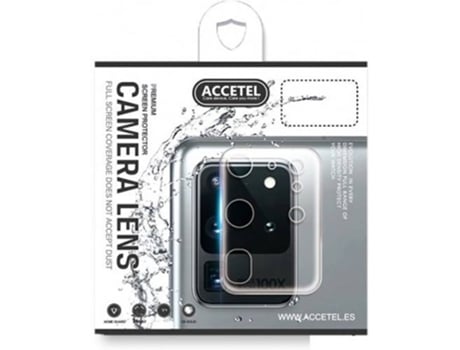 Protector Cámara Trasera Samsung Galaxy A32 4G ACCETEL Cristal Templado (Transparente)