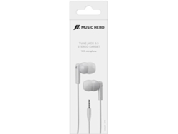 Auriculares con Cable SBS MHINEARW (In Ear - Micrófono - Blanco)