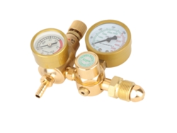 Regulador De Gas Para Soldadora, Caudalímetro De Argón Y Co2, Válvula Mig/tig, Entrada G5/8", Salida De 1/4".