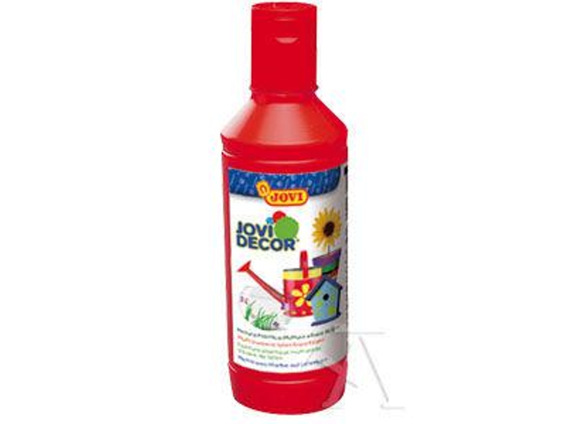 Bote Tempera Liquida Jovi 250Ml Bermellón