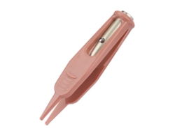 Pinzas De Limpieza Para Bebés Con Luz Led, De Acero Inoxidable Y Plástico, Para La Limpieza De La Nariz, Las Orejas Y El Ombligo.