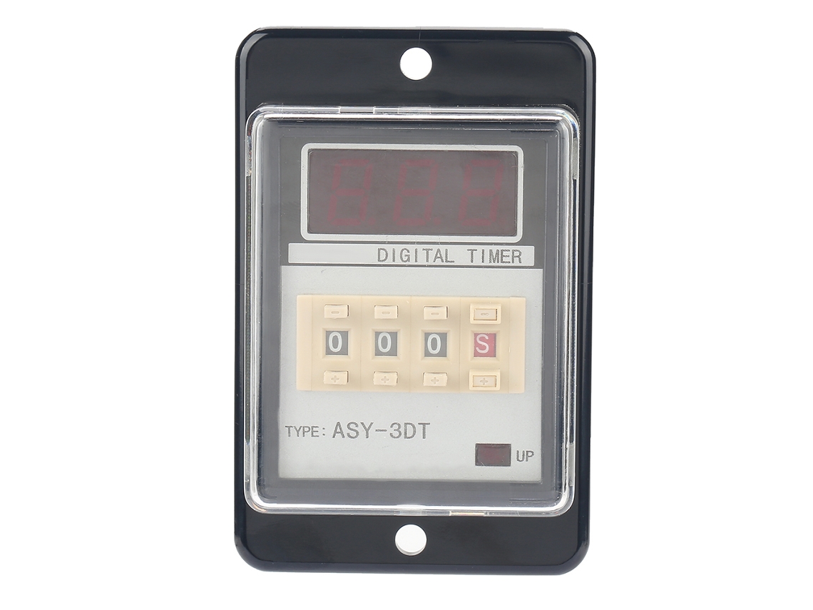 Relé temporizador digital multifuncional HKJ con pantalla LED 0,01 999 CC 24 V CA 110/220 V 5 A