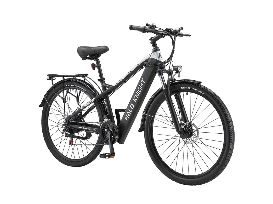 Bicicleta Eléctrica HALO KNIGHT H02 750W 48V 16Ah 50km/h 60km Negra