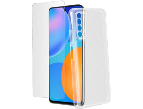 Carcasa + Protector Huawei P smart 2021 AVIZAR Transparente