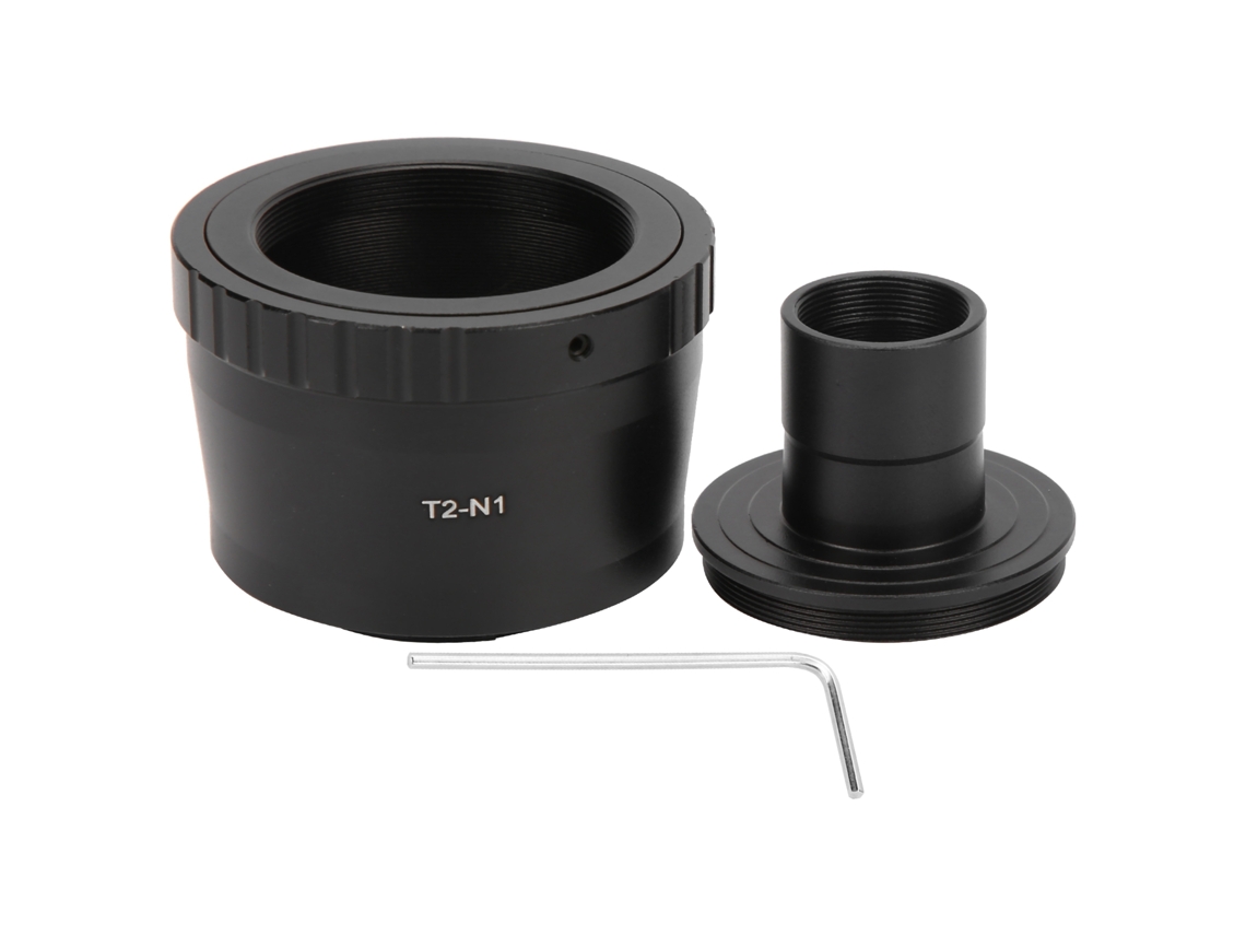 Anillo adaptador para lente de microscopio T2-n1 con montura T para Nikon de 23,2 mm