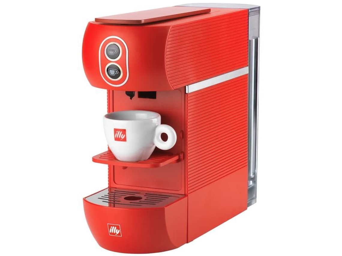 Cafetera de cápsulas rojas Illy Ese