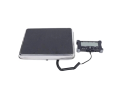 Báscula digital, capacidad de 200 kg, función de tara, OEM negra