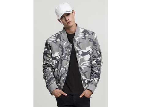 Abrigo URBAN CLASSICS Hombre (Multicolor - S)