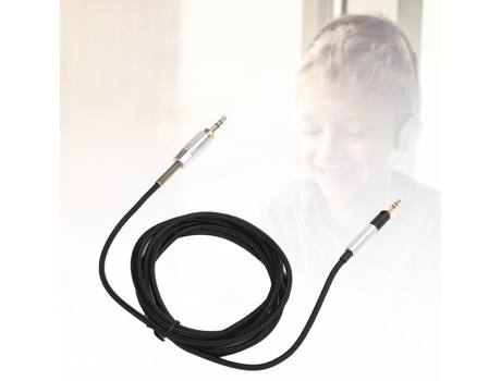 HURRISE Cable para auriculares de 3,5 mm a 2,5 mm con adaptador de 6,35 mm Hd518 Hd558 Hd595 Hd598