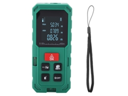 Medidor De Distancia Láser Digital S40 Con Pantalla Hd Y Retroiluminación Lcd, Medición De Área/volumen, Precisión De ±2 Mm.