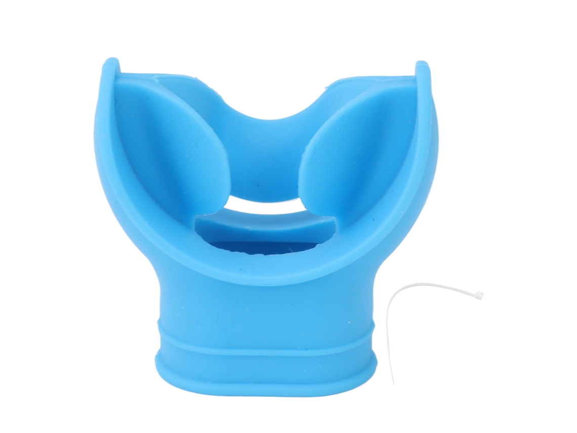 Boquilla De Silicona Universal Y Cómoda Para Regulador De Buceo (repuesto, Color Azul)