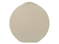 Jarrón decorativo Mf833, metal, beige, 41,5 x 14 x 41,5 cm, Epikasa