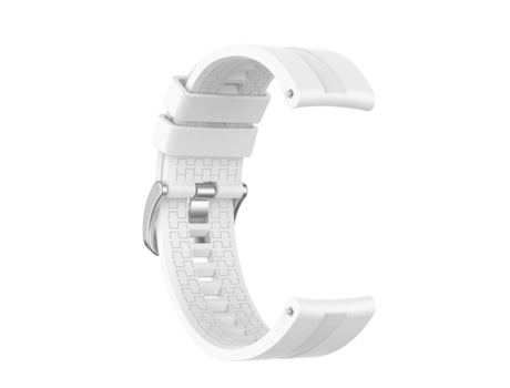 Correa de silicona de 22 mm para Huawei Watch GT 2 de 46 mm, Samsung/Huami Blanco