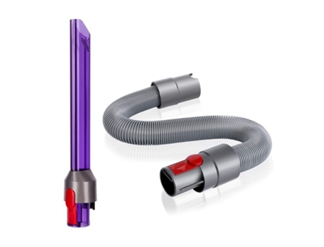 Herramienta para rincones con luces Led y manguera de extensión Flexible para Dyson V7 V8 V10 V11, Kit de piezas de aspiradora inalámbrica