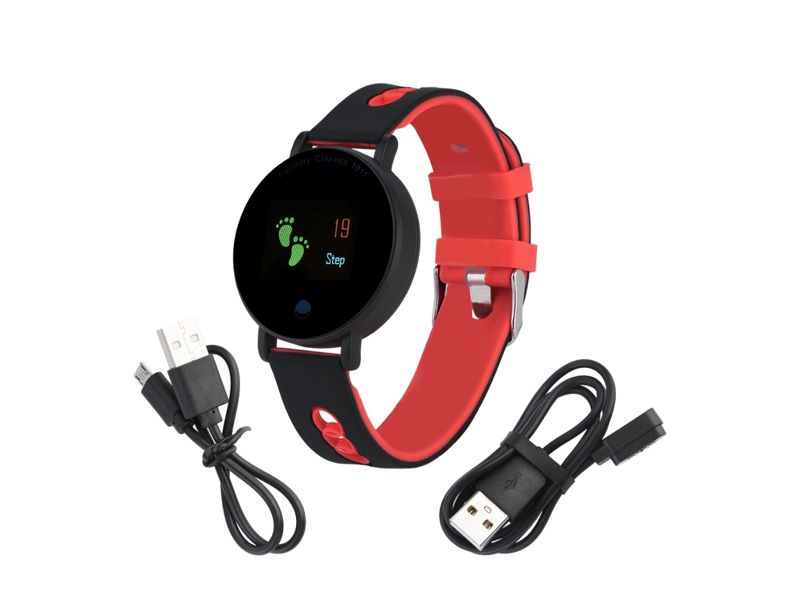 Pulsera Inteligente Rastreador De Fitness Ip67 Resistente Al Agua Monitor De Frecuencia Cardíaca Pulsera Bluetooth