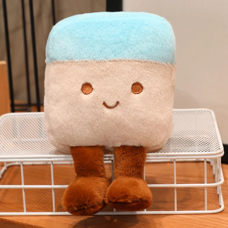 (azul, 13 Cm) Lindo Peluche Realista De Papelería De Dibujos Animados Estilo Anime