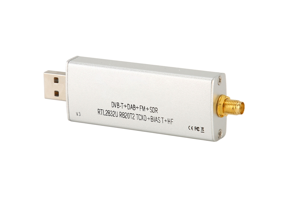 Receptor De Radio Definido Por Software Con Interfaz Sma Tcxo Original Rtl Sdr Blog V3 R820t2