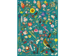 Rompecabezas de 1000 piezas "Fantasía Floral" de Gibsons: Juego de jardín colorido