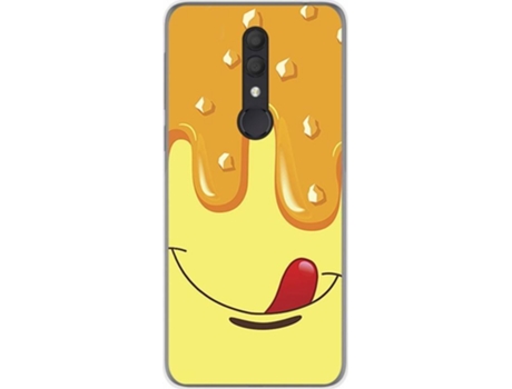 Carcasa Alcatel 1X (2019) TUMUNDOSMARTPHONE Helado Vainilla Multicolor