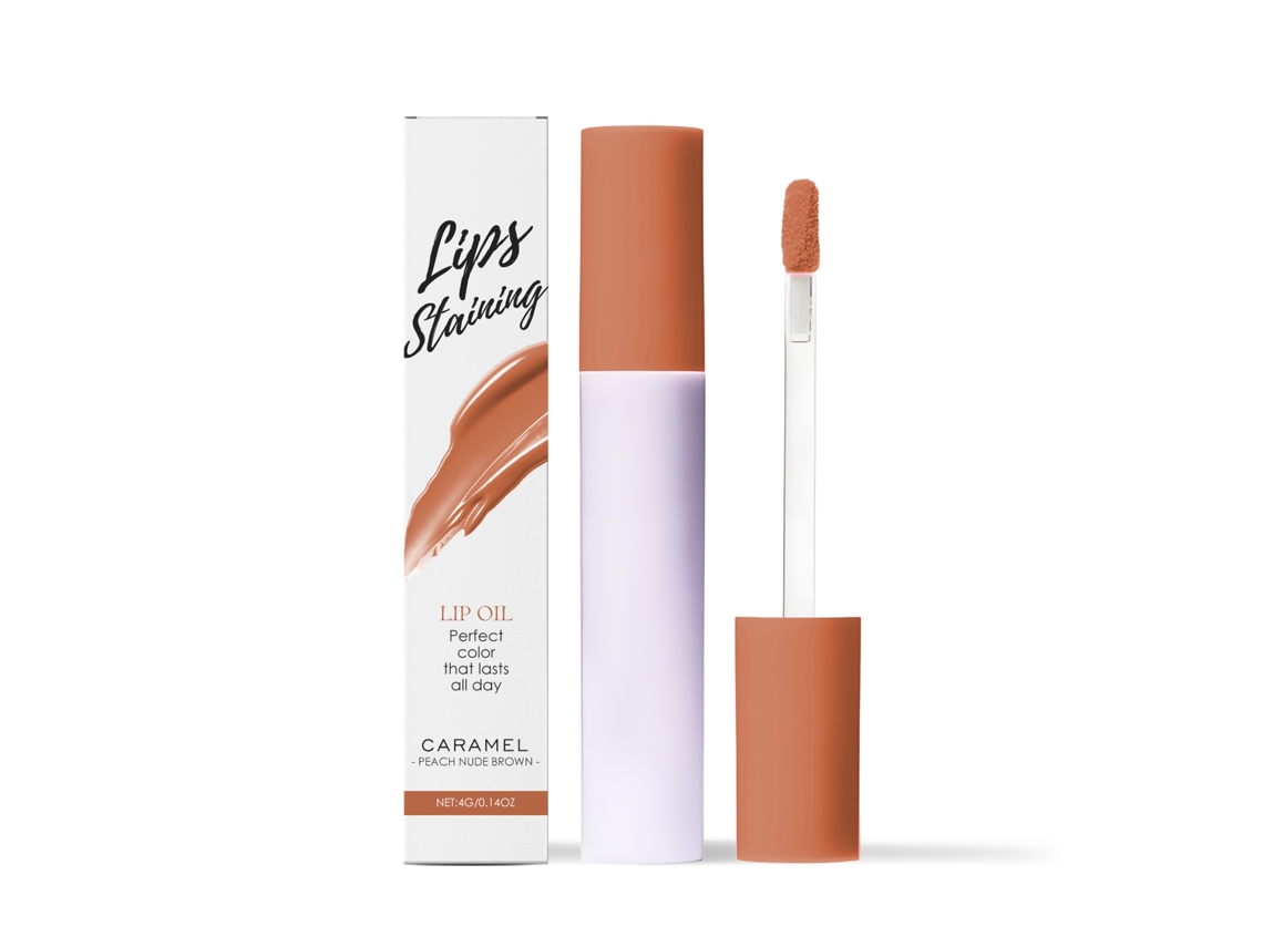 Brillo labial hidratante Mirror Caramel