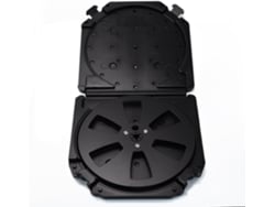 Carrete Vacío De 7 Pulgadas Y 6 Orificios Con Estuche Protector Portátil Para Un Almacenamiento Seguro Y Óptimo.