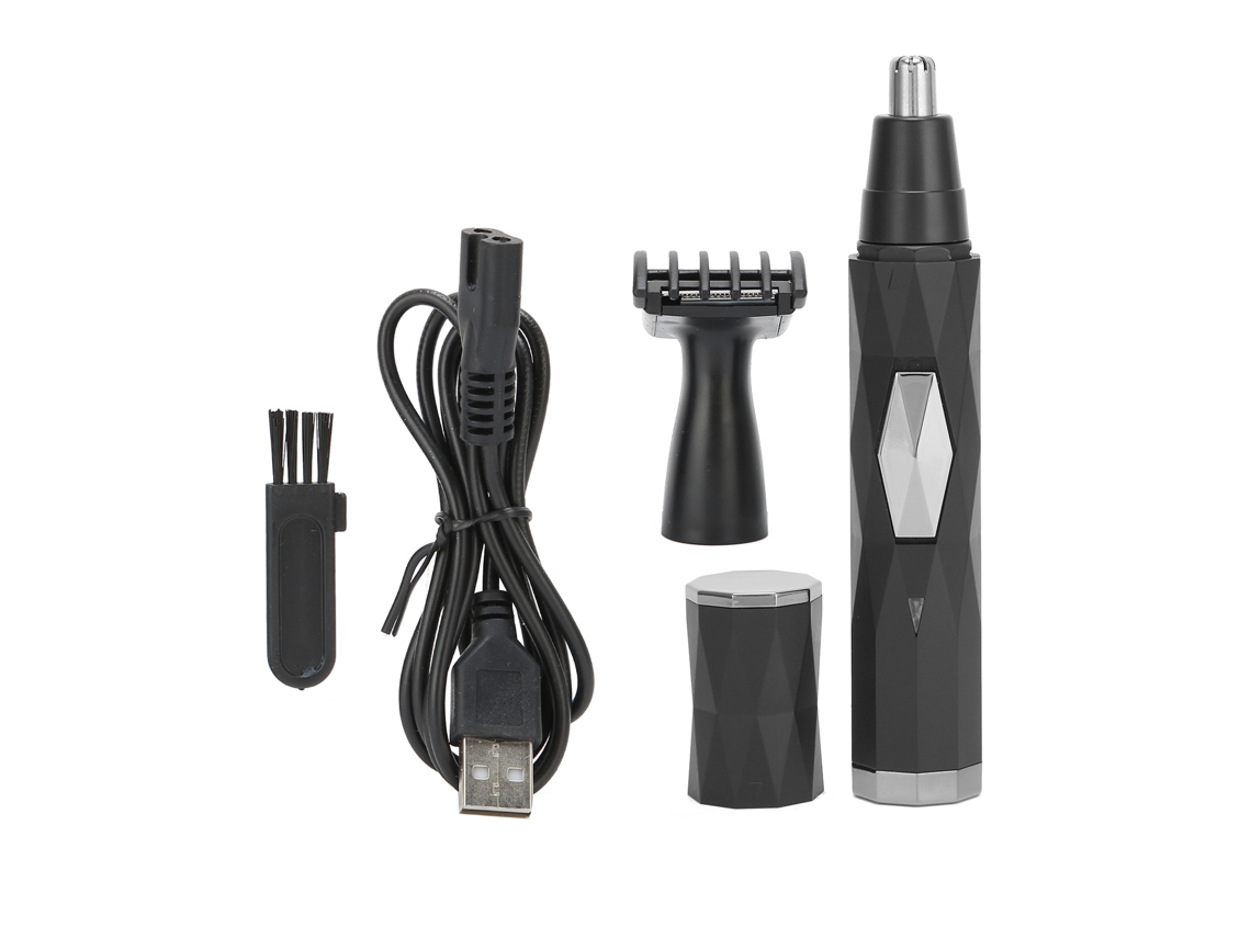 Recortador De Pelo Nasal Eléctrico Profesional Para Hombres Recargable Usb Conjunto De Herramientas De Cortapelos Nasales
