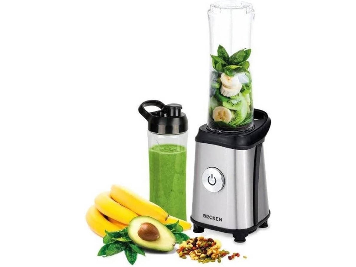Batidora de Vaso BECKEN BTB2692 (350 W - 0.6 L - Negro e Inox)